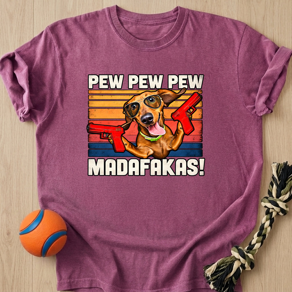 Pew Weenie T-Shirt – Berry t-shirt