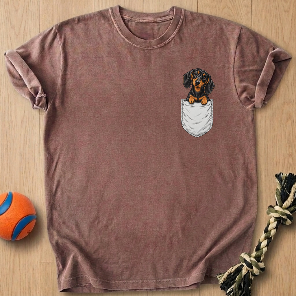 Pocket Doxie T-Shirt – Espresso t-shirt