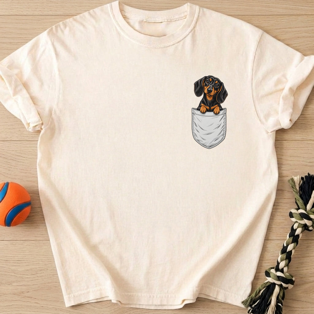 Pocket Doxie T-Shirt – Ivory t-shirt