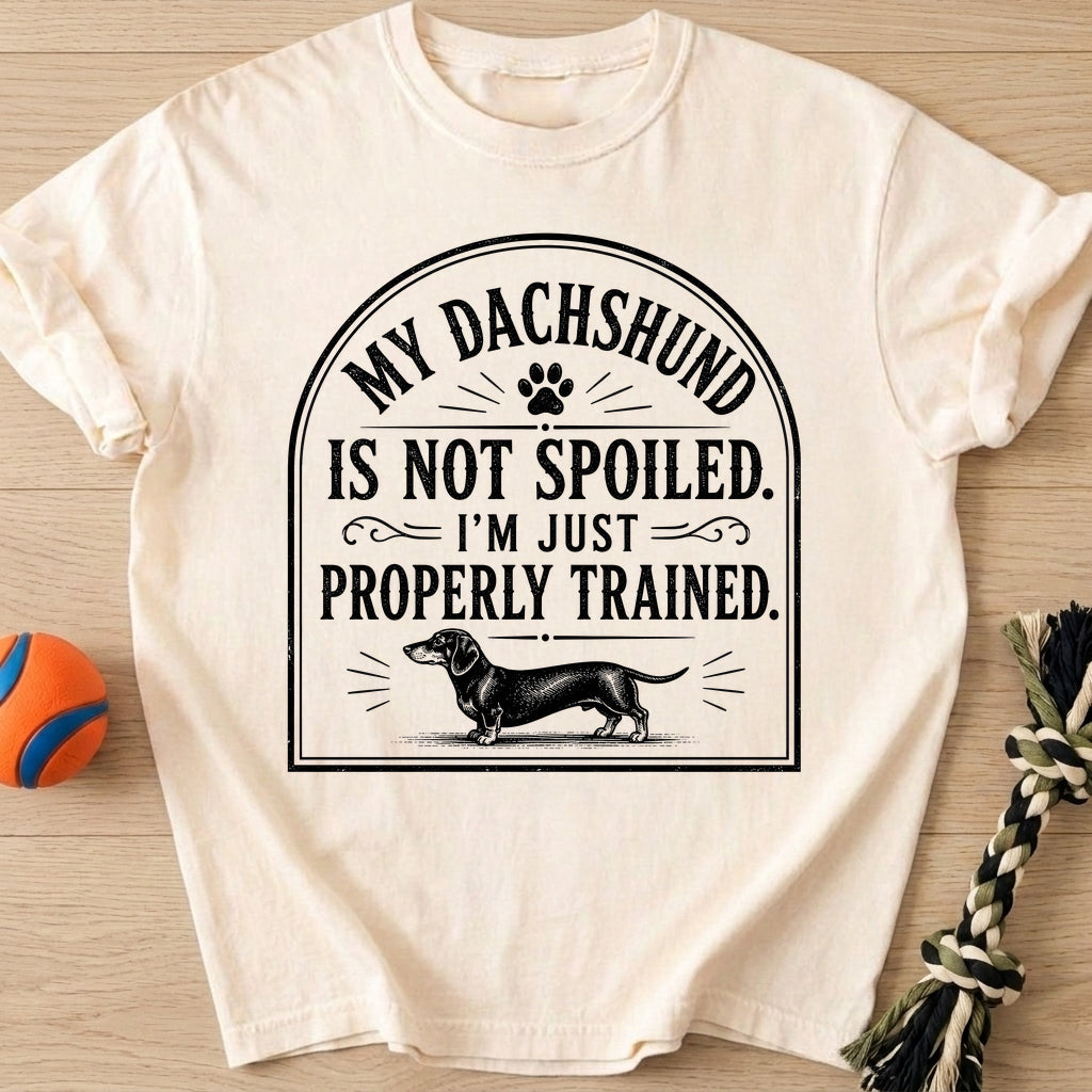 Properly Trained T-Shirt – Ivory t-shirt