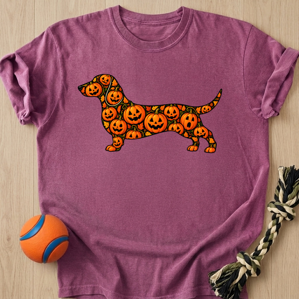 Pumpkin Doxie T-Shirt – Berry t-shirt