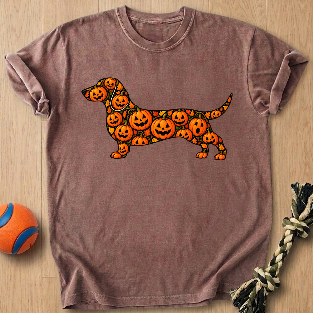Pumpkin Doxie T-Shirt – Espresso t-shirt