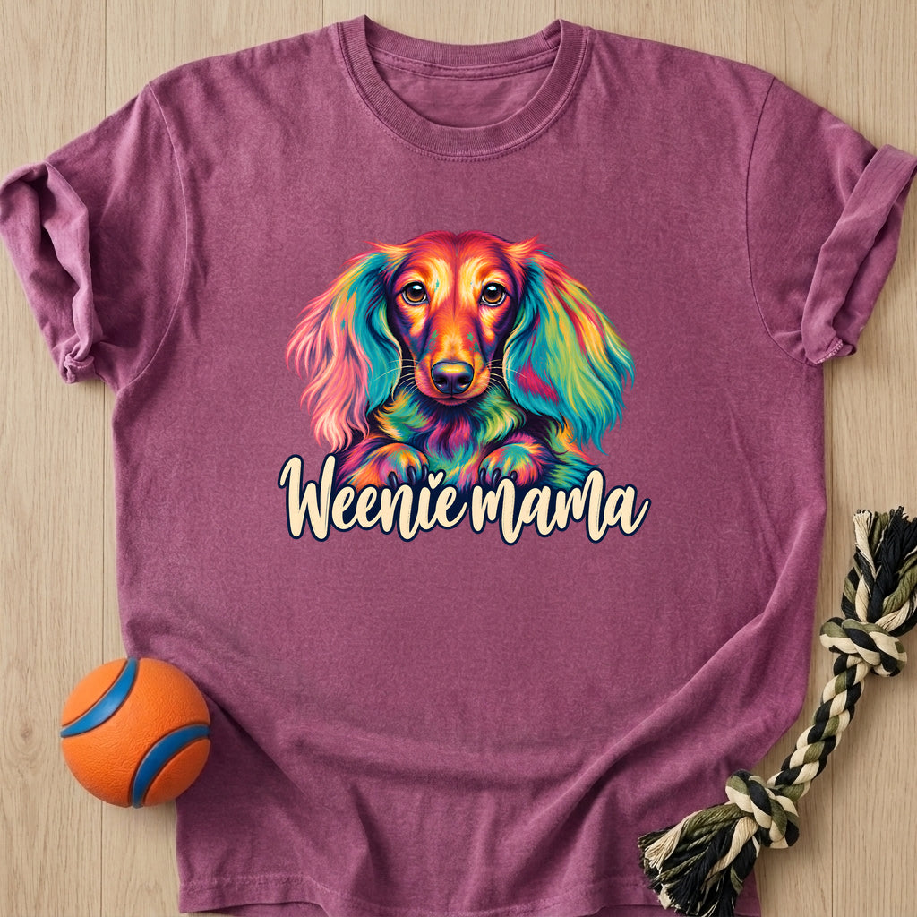 Rainbow Doxie T-Shirt – Berry t-shirt