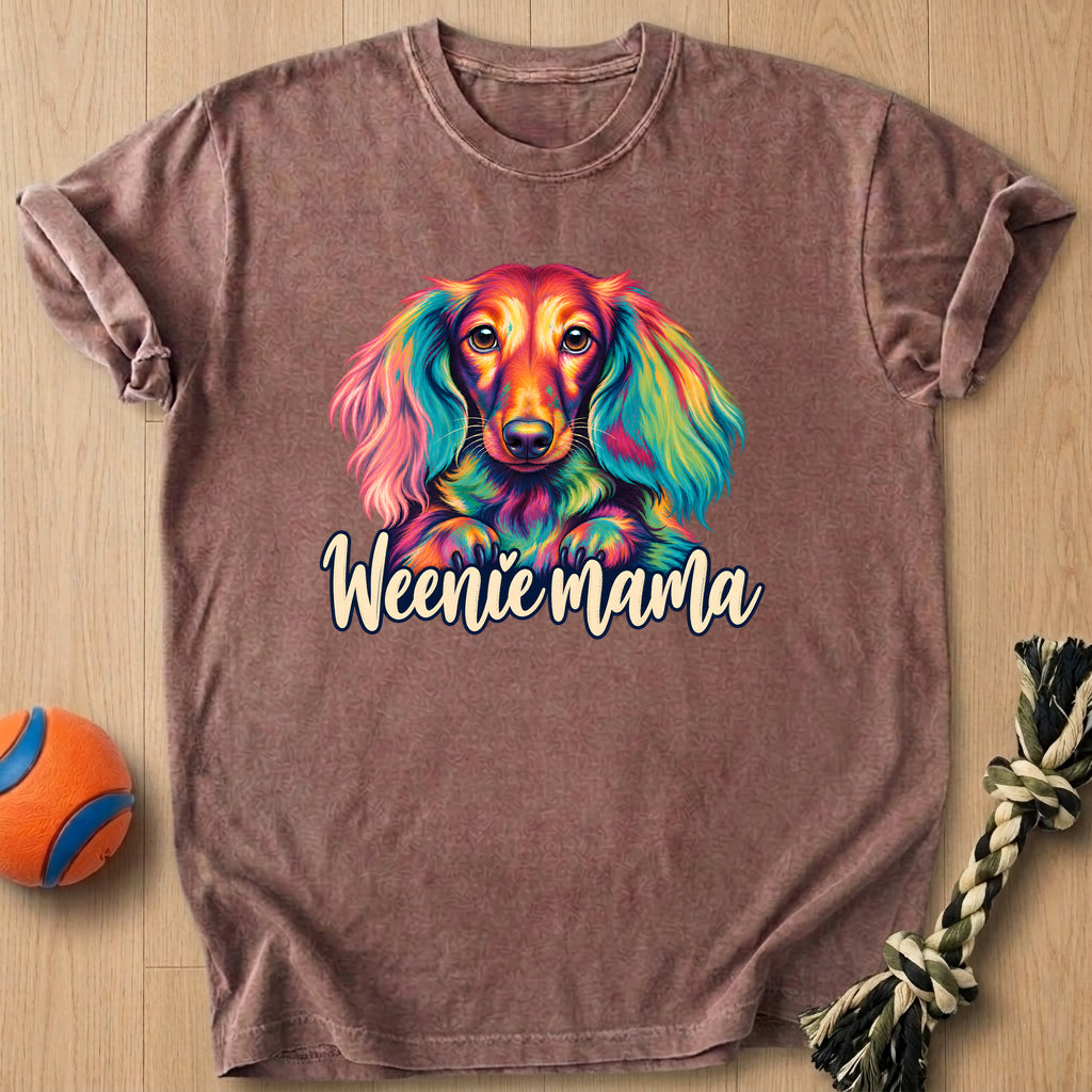 Rainbow Doxie T-Shirt – Espresso t-shirt