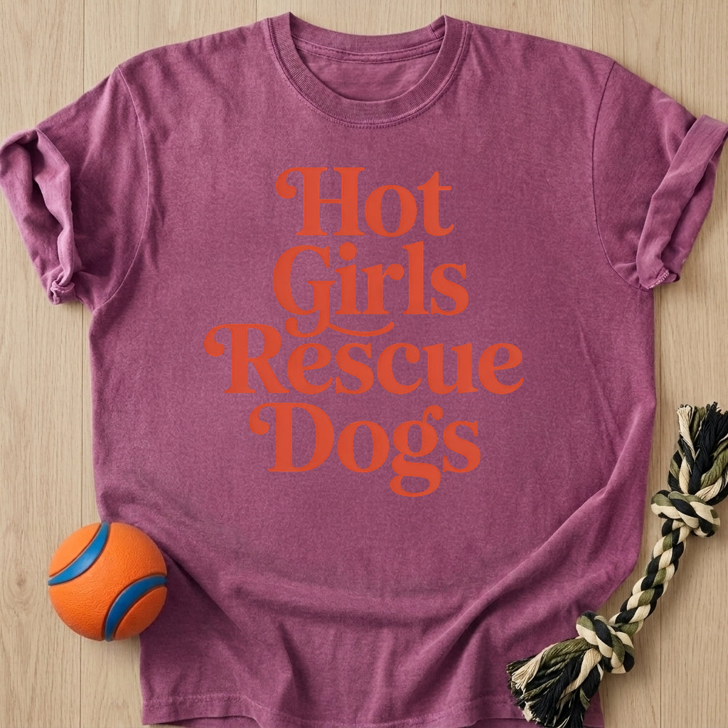 Rescue Dog T-Shirt – Berry t-shirt