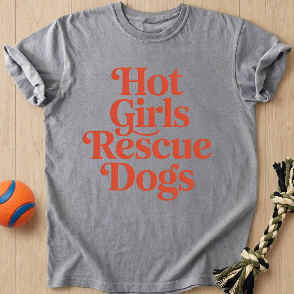Rescue Dog T-Shirt – Grey t-shirt