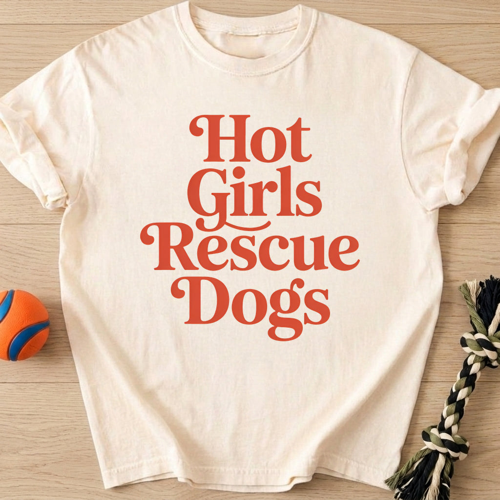 Rescue Dog T-Shirt – Ivory t-shirt