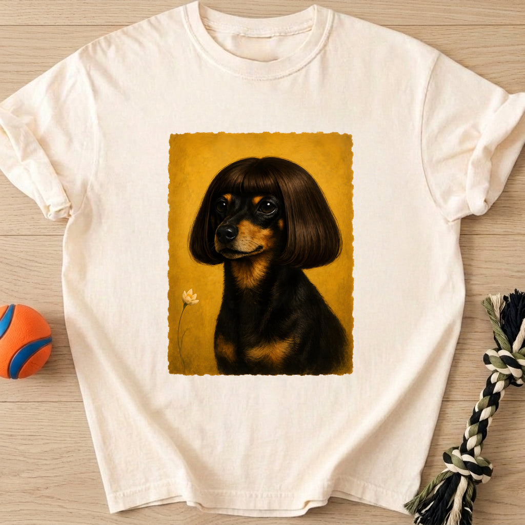 Retro Doxie T-Shirt – Ivory t-shirt