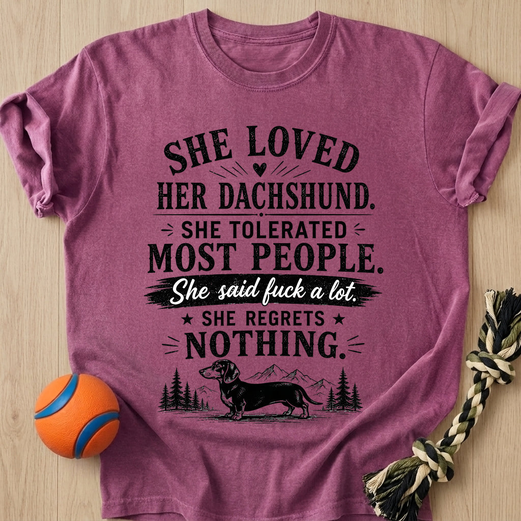 Said A Lot T-Shirt – Berry t-shirt