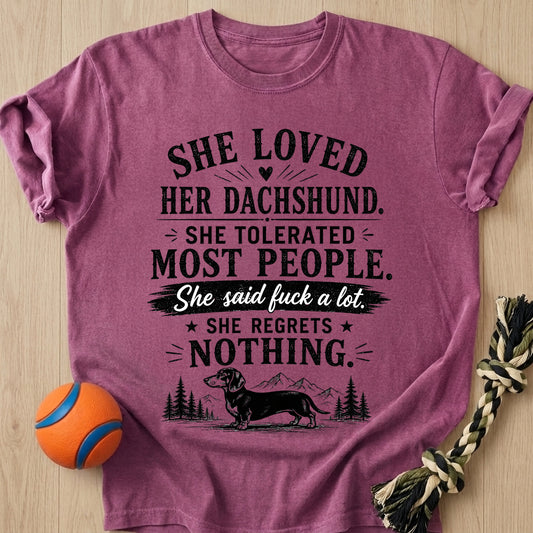 Said A Lot T-Shirt – Berry t-shirt