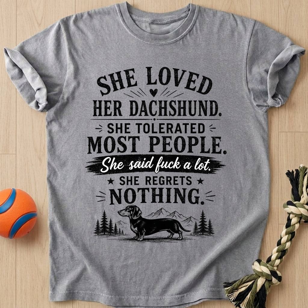 Said A Lot T-Shirt – Grey t-shirt