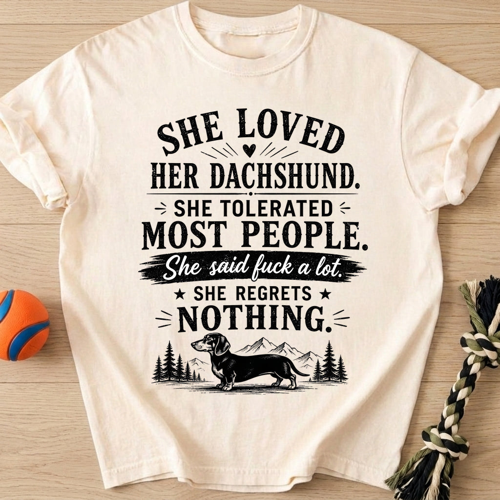 Said A Lot T-Shirt – Ivory t-shirt