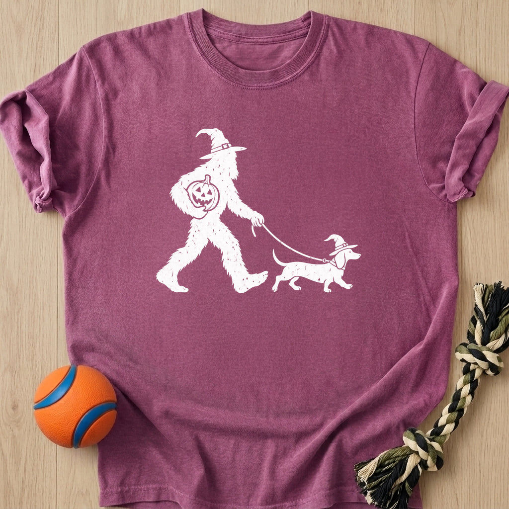 Sasquatch Stroll T-Shirt – Berry t-shirt