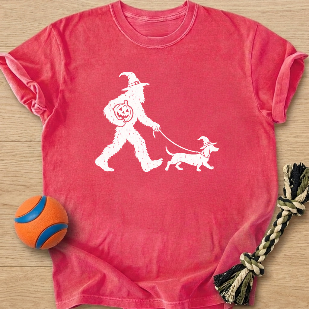 Sasquatch Stroll T-Shirt – Watermelon t-shirt
