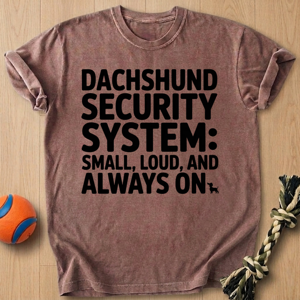 Security System T-Shirt – Espresso t-shirt