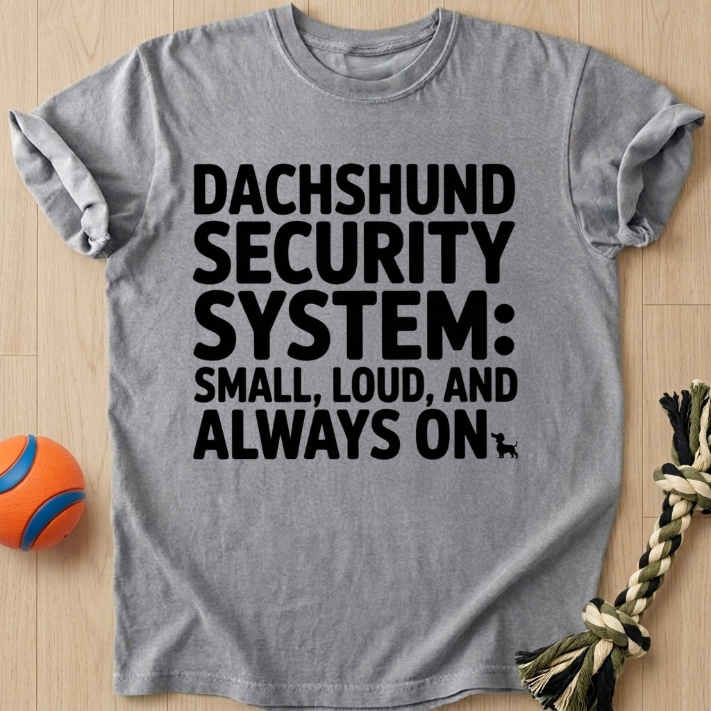 Security System T-Shirt – Grey t-shirt
