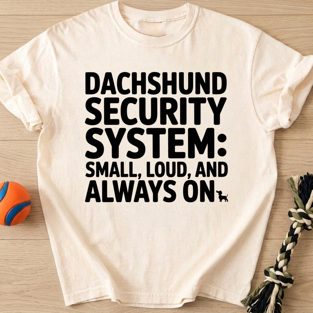 Security System T-Shirt – Ivory t-shirt
