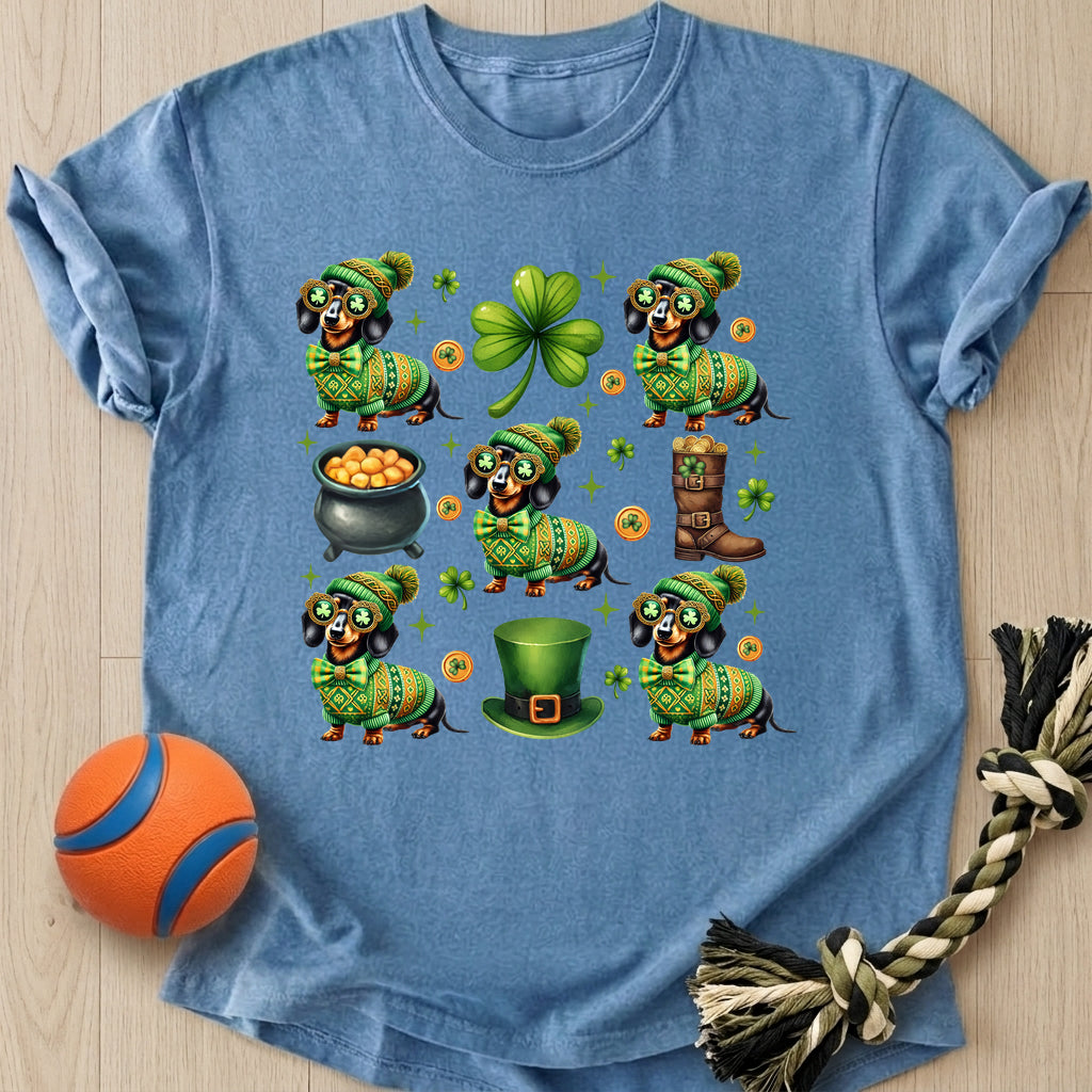 Shamrock Doxie T-Shirt – Bluejean t-shirt