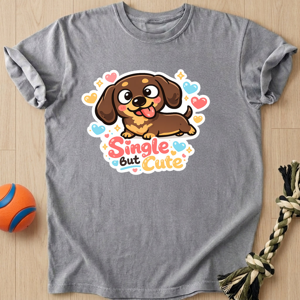 Single Cute T-Shirt – Grey t-shirt