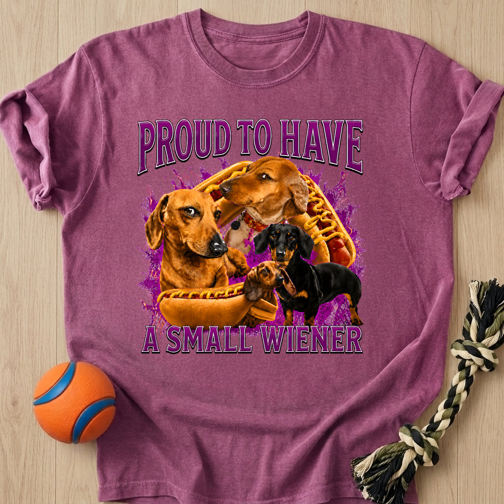 Small Wiener T-Shirt – Berry t-shirt
