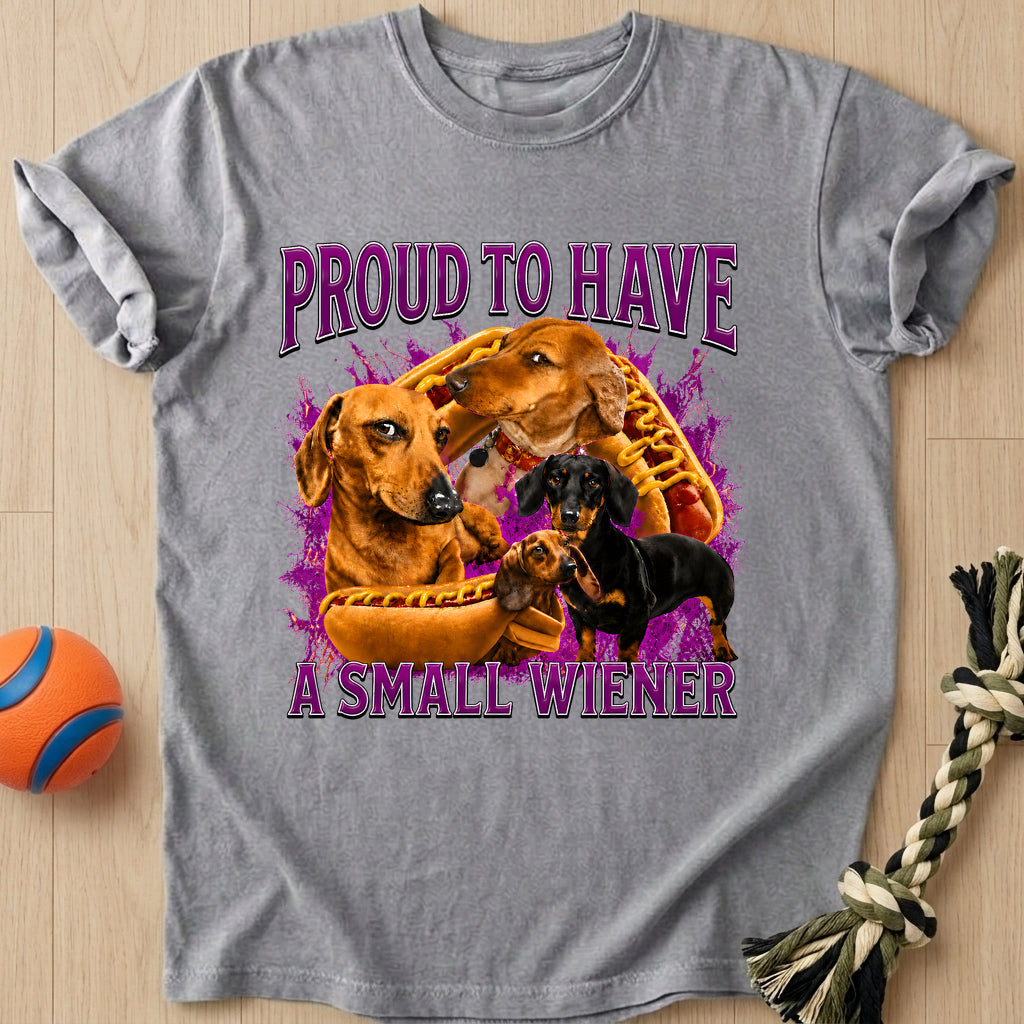 Small Wiener T-Shirt – Grey t-shirt