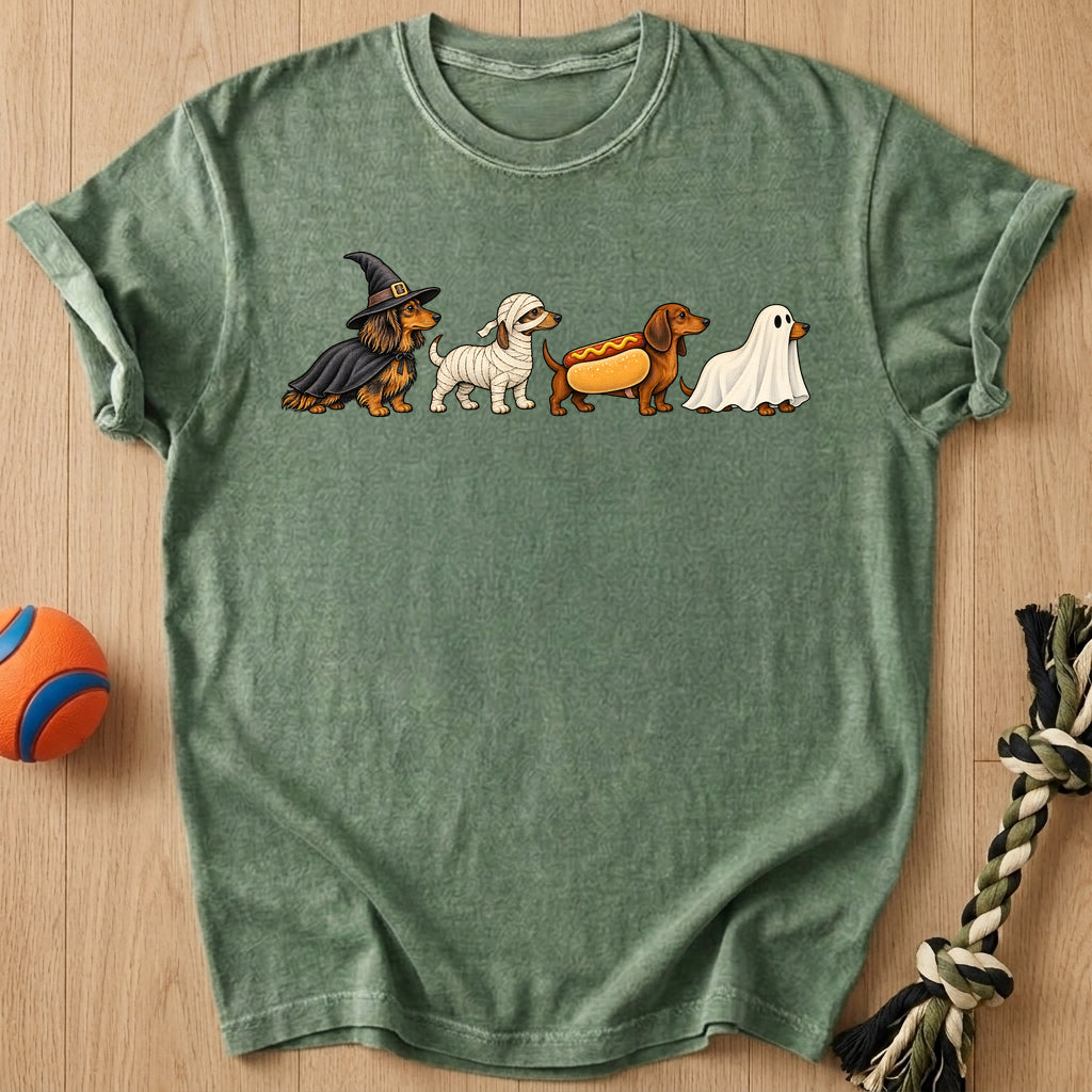 Spooky Doxies T-Shirt – Moss t-shirt