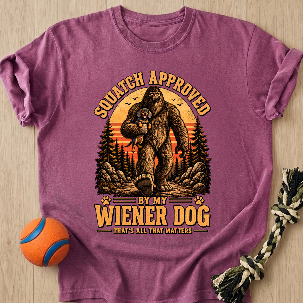 Squatch Approved T-Shirt – Berry t-shirt