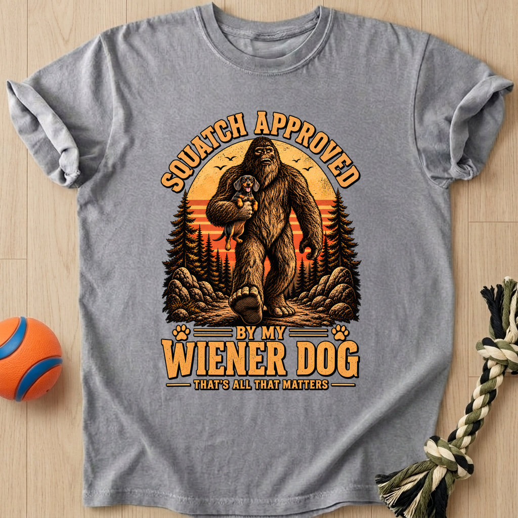 Squatch Approved T-Shirt – Grey t-shirt