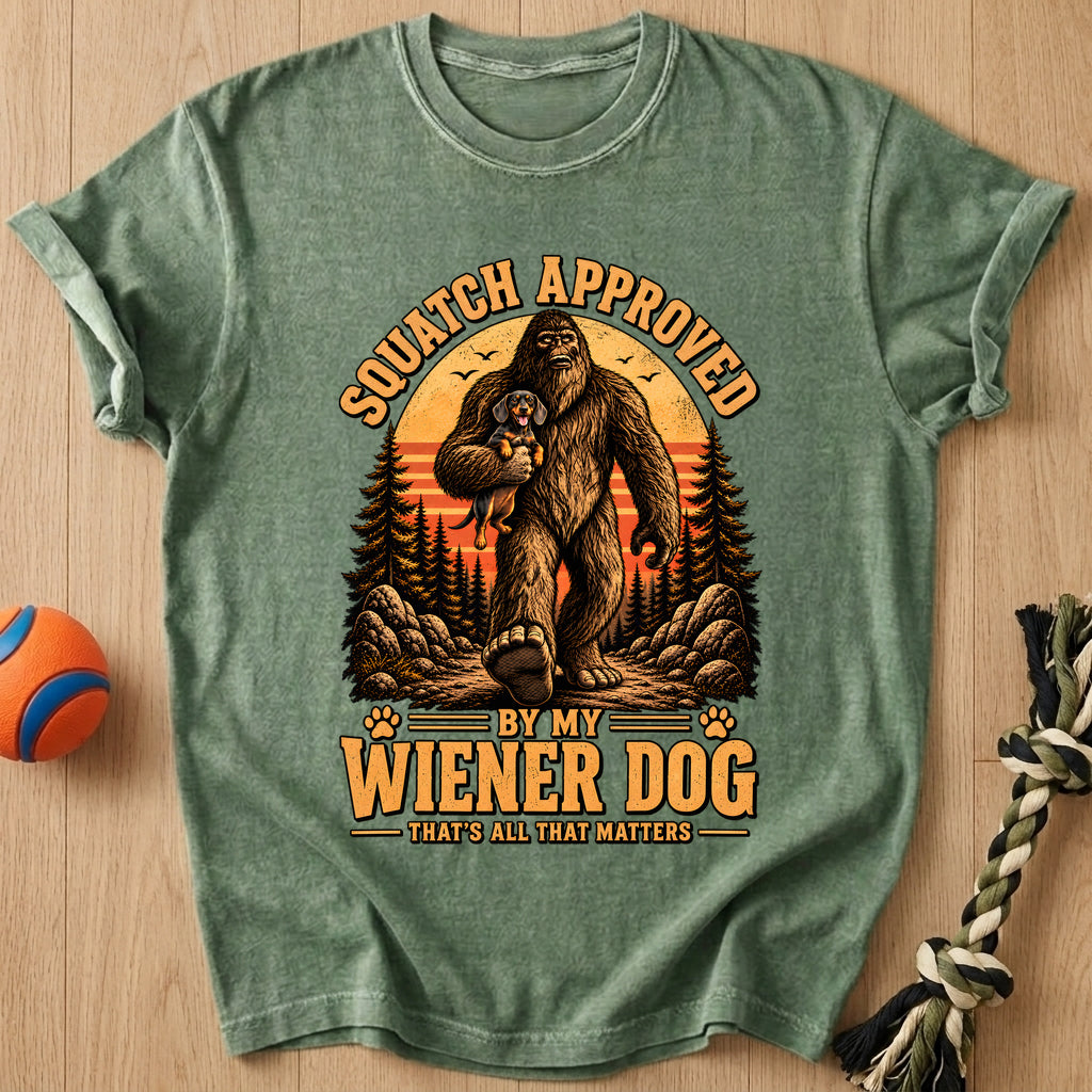Squatch Approved T-Shirt – Moss t-shirt