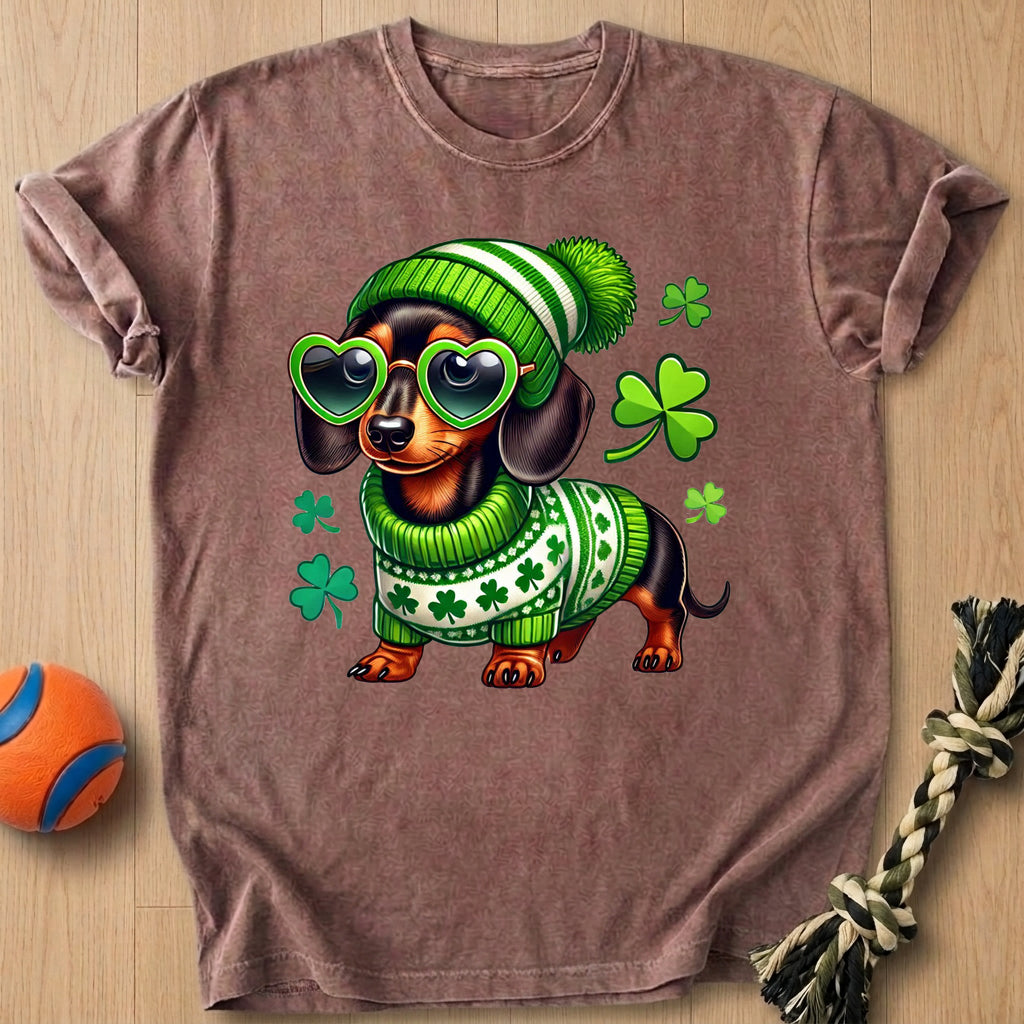 St. Patricks Doxie T-Shirt – Espresso t-shirt