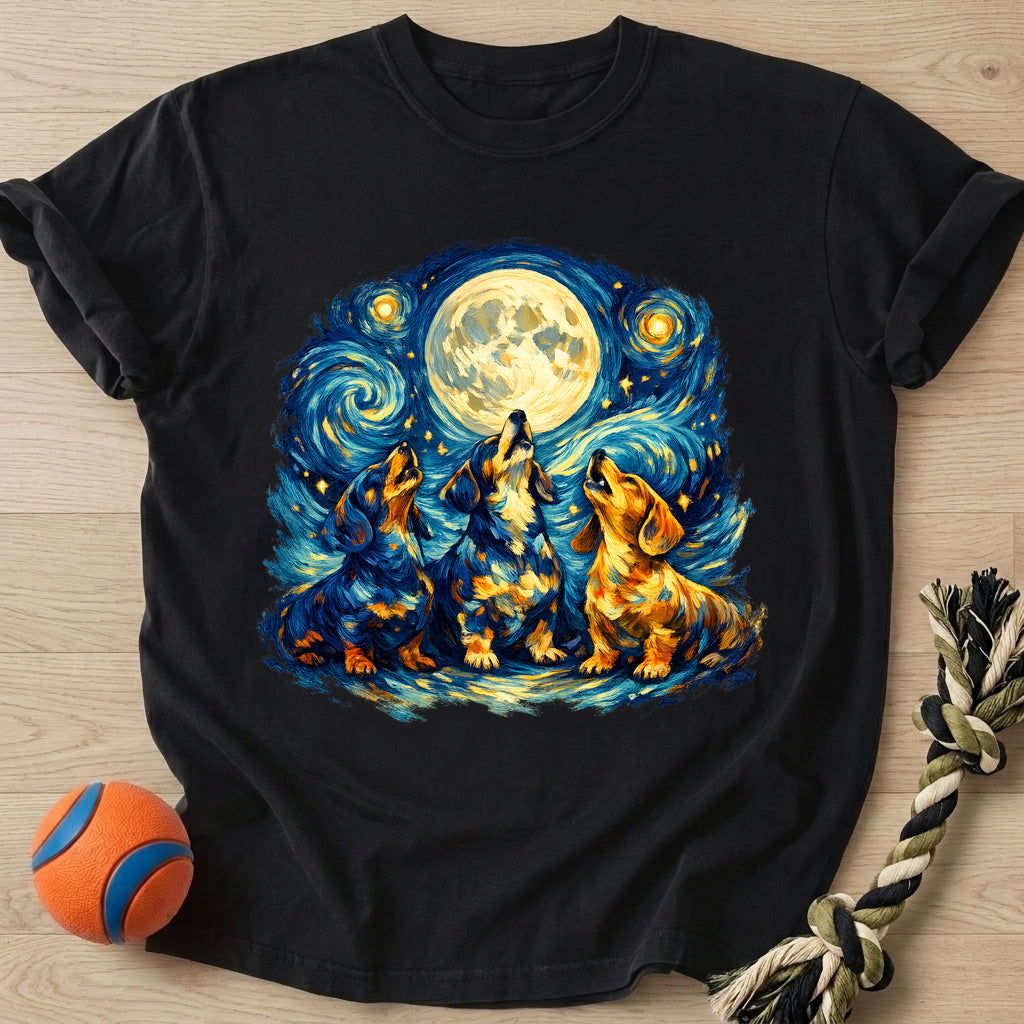 Starry Howlers T-Shirt – Black t-shirt