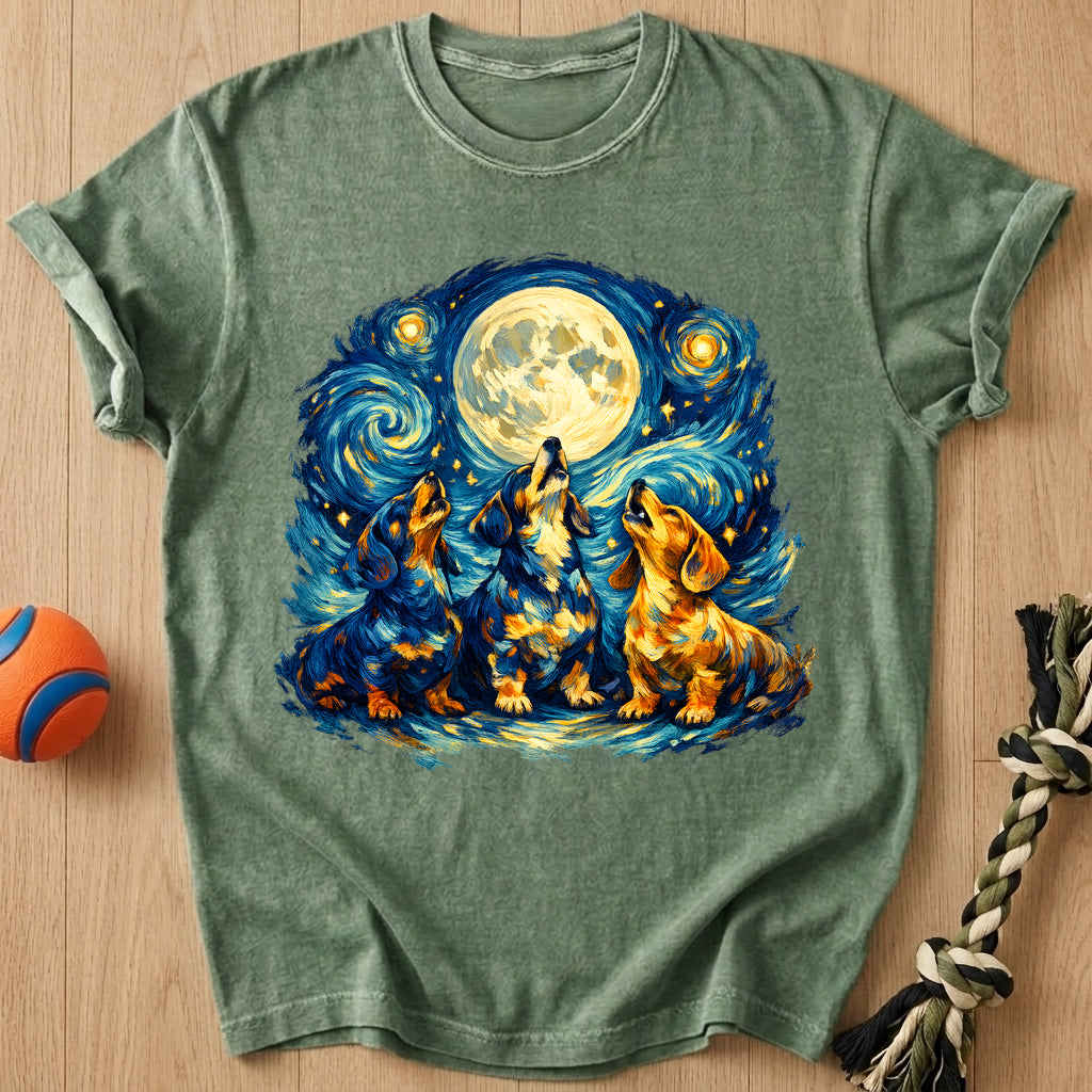 Starry Howlers T-Shirt – Moss t-shirt
