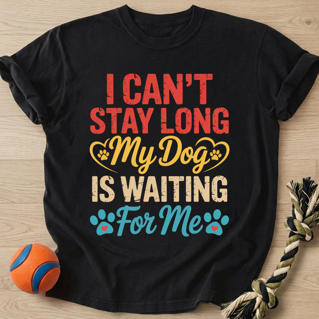 Stay Long T-Shirt – Black t-shirt