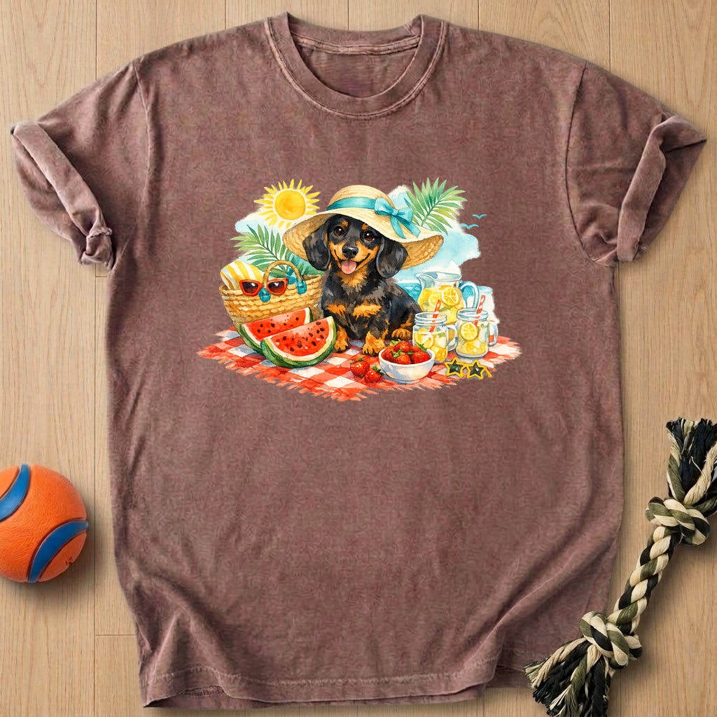 Summer Picnic T-Shirt – Espresso t-shirt