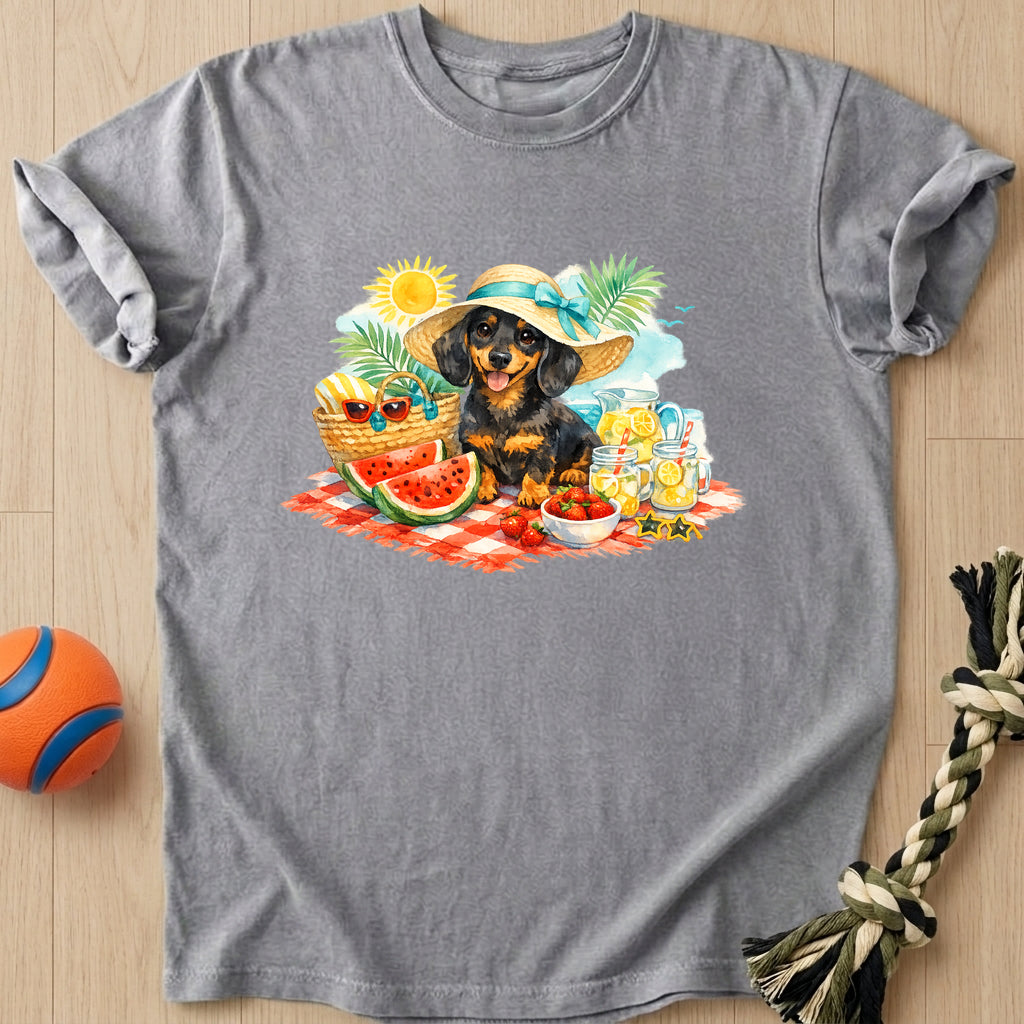 Summer Picnic T-Shirt – Grey t-shirt