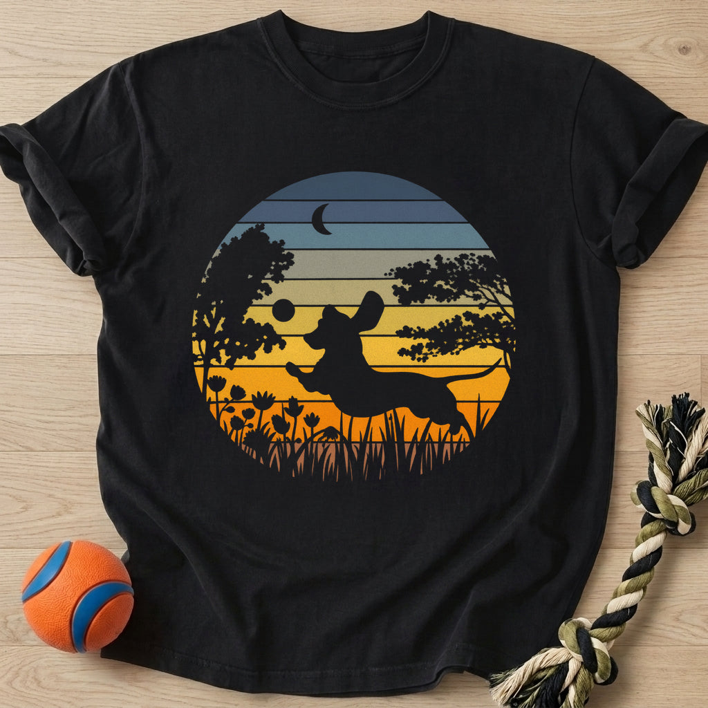 Sunset Chase T-Shirt – Black t-shirt