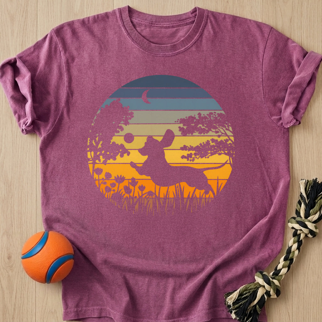 Sunset Chase T-Shirt – Berry t-shirt