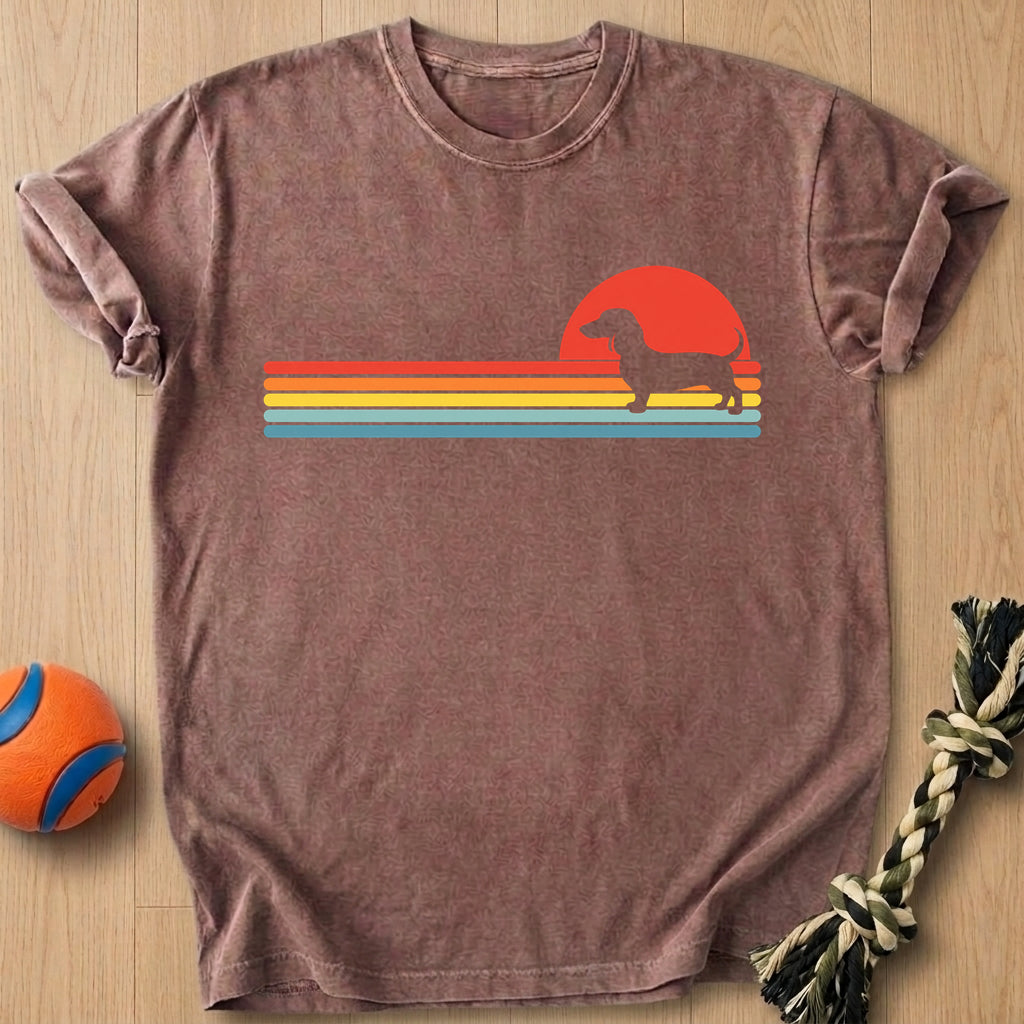 Sunset Wiener T-Shirt – Espresso t-shirt