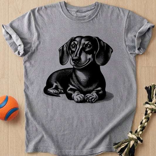 Sweet Doxie T-Shirt – Grey t-shirt