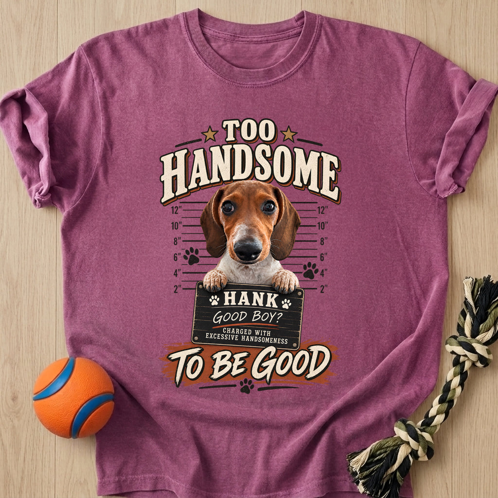 Too Handsome T-Shirt – Berry t-shirt