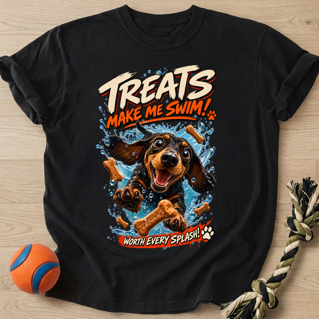 Treat Splash T-Shirt – Black t-shirt