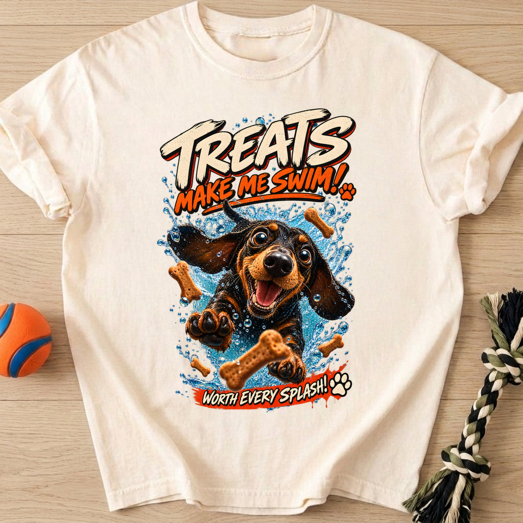 Treat Splash T-Shirt – Ivory t-shirt