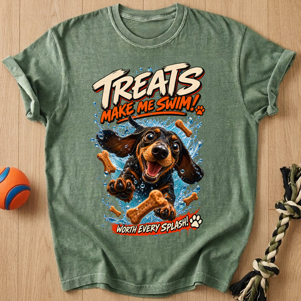 Treat Splash T-Shirt – Moss t-shirt