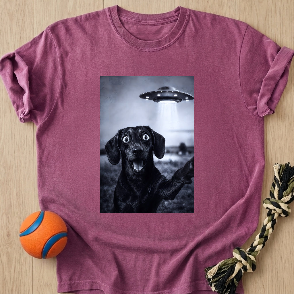 Ufo Doxie T-Shirt – Berry t-shirt