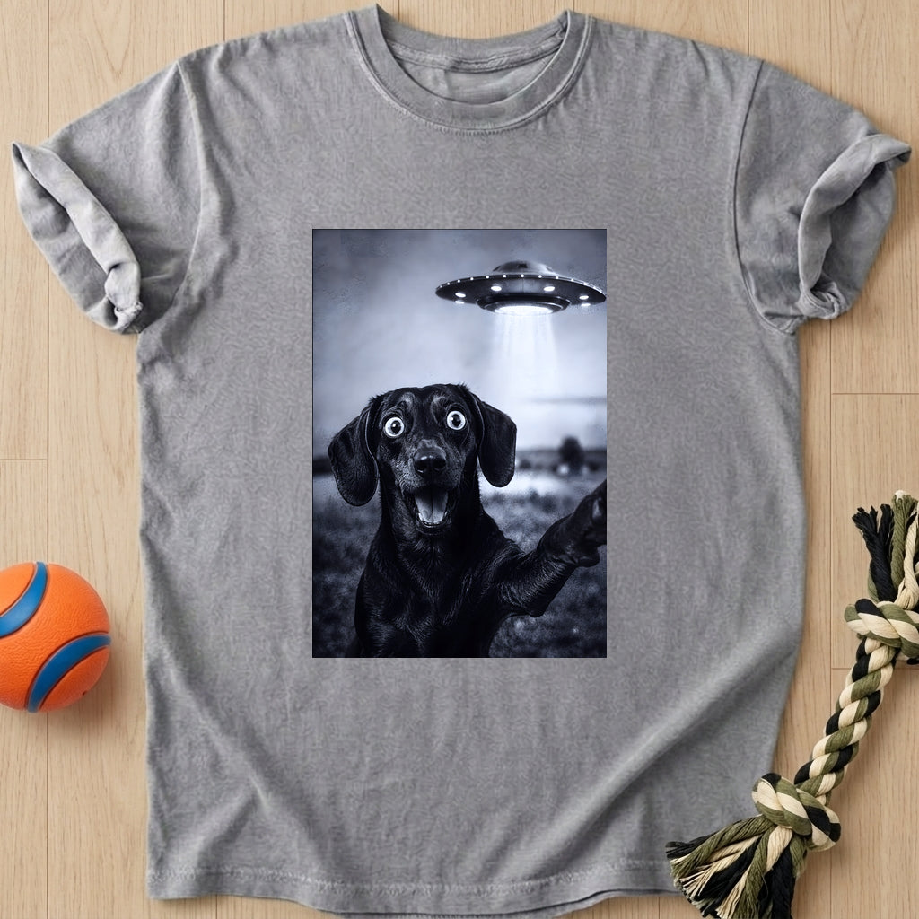 Ufo Doxie T-Shirt – Grey t-shirt