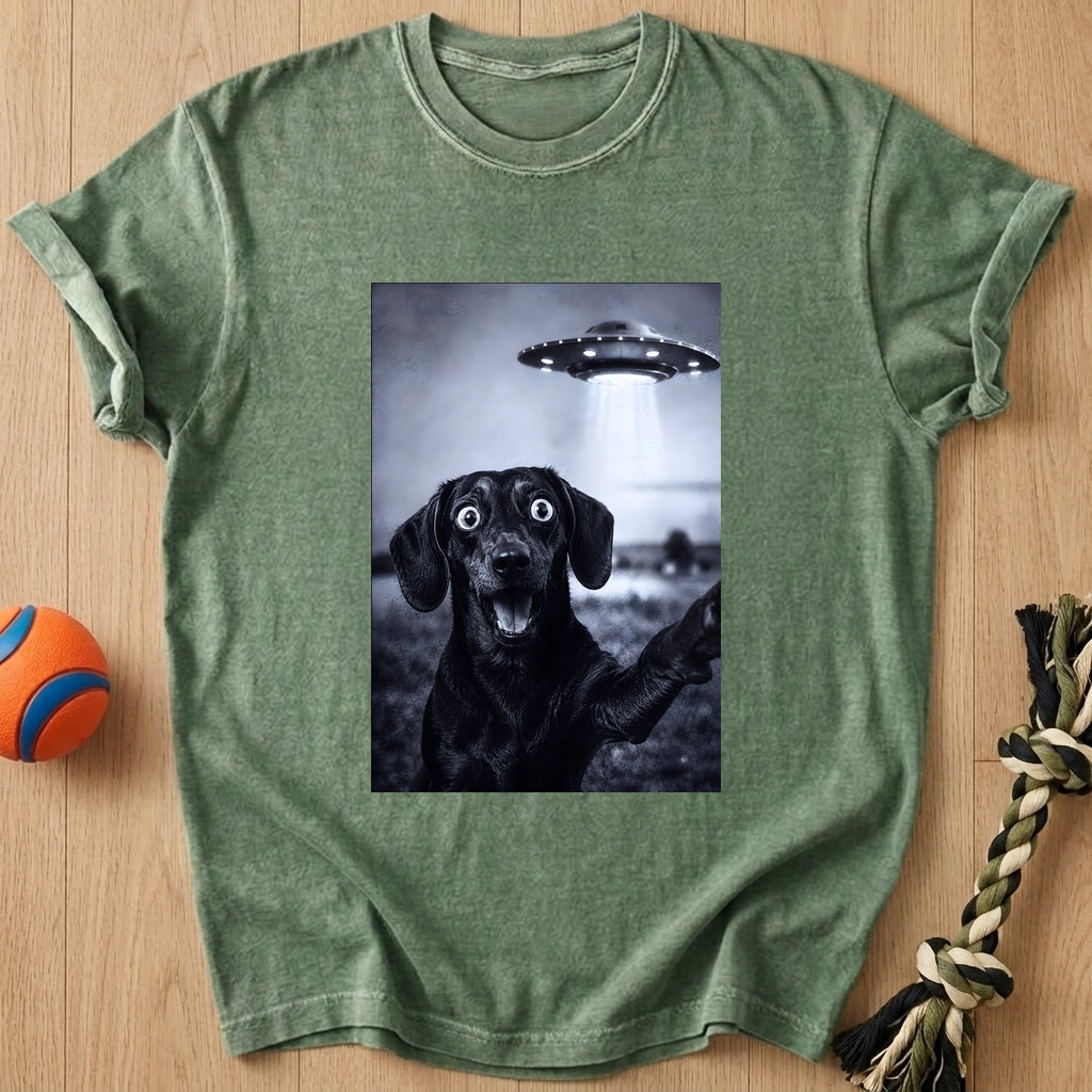Ufo Doxie T-Shirt – Moss t-shirt