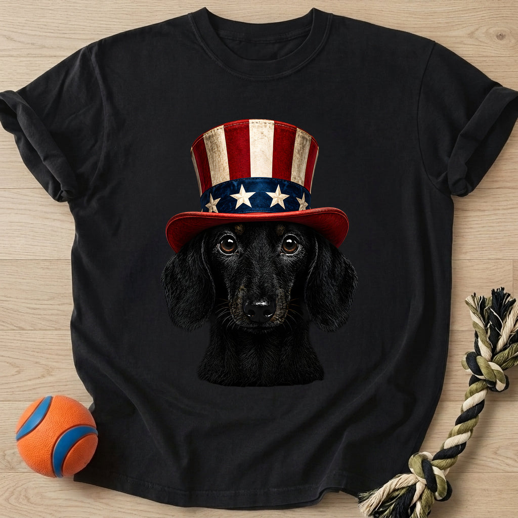 Uncle Sam Doxie T-Shirt – Black t-shirt
