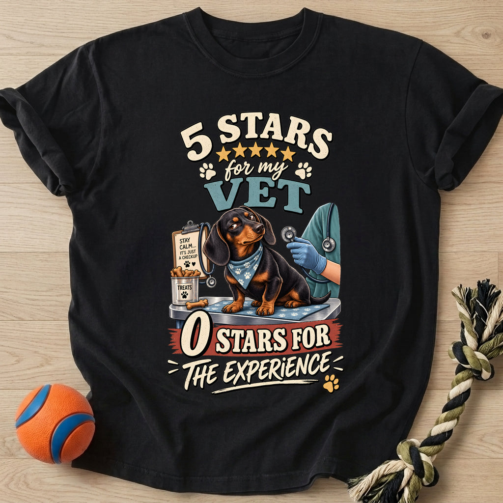 Vet Review T-Shirt – Black t-shirt
