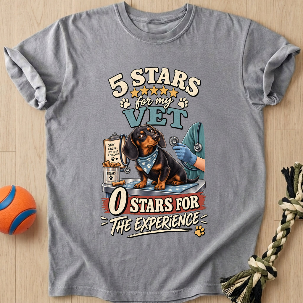 Vet Review T-Shirt – Grey t-shirt