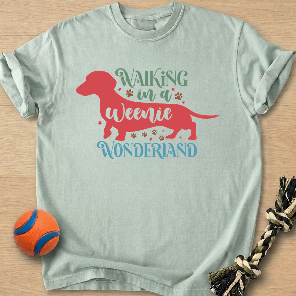 Walking Weenie T-Shirt – Bay t-shirt